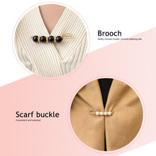 Load image into Gallery viewer, Temperamental Imitation Pearl Brooch Multifunctional Waist Retraction Pin Decoration Buckle Brooch Clothing Accessory