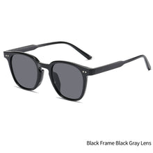 Load image into Gallery viewer, Creative Rice Nail Square Frame Polarized Sunglasses UV Protection Sunglasses Men and Women Outdoor Travel Glasses