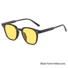Load image into Gallery viewer, Creative Rice Nail Square Frame Polarized Sunglasses UV Protection Sunglasses Men and Women Outdoor Travel Glasses