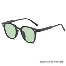 Load image into Gallery viewer, Creative Rice Nail Square Frame Polarized Sunglasses UV Protection Sunglasses Men and Women Outdoor Travel Glasses