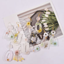 Load image into Gallery viewer, Earring Pendant Epoxy Silicone Mold Geometry Anomalous Shape Necklace Key Chain Pendant Resin Mold Jewelry Making Accessories