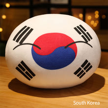 Load image into Gallery viewer, 10cm Creativity Polandball Plush Pendant Country Ball Plush Keyring Gift MINI Ball Toy ITALY Korea USSR Handbag Decorations Keychain