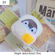 Load image into Gallery viewer, Japanese Cute Penguin Bag Pendant Bread Plush Toy Sausage Doll Pendant Cute Egg Keychain Birthday Gifts