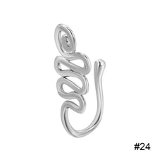 Load image into Gallery viewer, Non-perforated U-shaped Nose Clip Star Love Crown Nose Ring Fashion Creative Nasal Ornament Jewelry Accessory