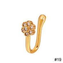 Load image into Gallery viewer, Non-perforated U-shaped Nose Clip Star Love Crown Nose Ring Fashion Creative Nasal Ornament Jewelry Accessory