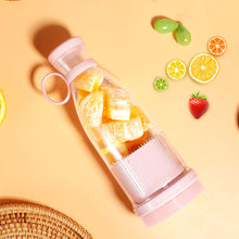 Load image into Gallery viewer, Portable USB Chargeable Electric Blender Mixer Juicer Fruit Extractors Handheld Fruit Squeezer Milk Shake Smoothie Ice Maker