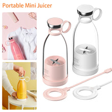Load image into Gallery viewer, Portable USB Chargeable Electric Blender Mixer Juicer Fruit Extractors Handheld Fruit Squeezer Milk Shake Smoothie Baby Food Machine