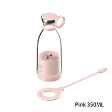 Load image into Gallery viewer, Portable USB Chargeable Electric Blender Mixer Juicer Fruit Extractors Handheld Fruit Squeezer Milk Shake Smoothie Baby Food Machine