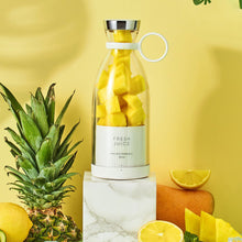 Load image into Gallery viewer, Portable USB Chargeable Electric Blender Mixer Juicer Fruit Extractors Handheld Fruit Squeezer Milk Shake Smoothie Baby Food Machine