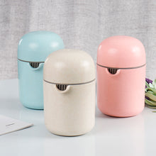 Load image into Gallery viewer, Manual Plastic Fruit Juicer Citrus Orange Squeezer Lid Rotation Press Anti-Slip Reamer for Lemon Lime Grapefruit Kitchen Accessories