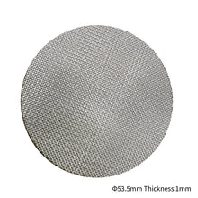 Load image into Gallery viewer, 51/53.5/58.5mm Reusable Coffee Filter Screen Portafilter Barista Coffee Making Puck Screen Filter 316L Stainless Steel 150μm Mesh for Espresso Machine