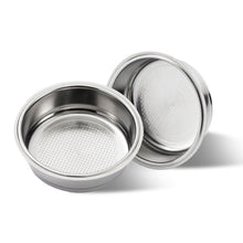 Load image into Gallery viewer, 51/58mm 304 Stainless Steel 1/2/Clean Cup Coffee Filter Blind Bowl Non-Pressurized Precision Portafilter For Espresso Machines