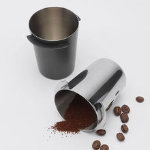 Load image into Gallery viewer, 58/51mm Coffee Dosing Cup Sniffing Mug for Espresso Machine Wear Resistant Stainless Steel Coffee Dosing Cup Distributor Coffeeware