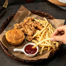 Load image into Gallery viewer, 50Sheets Oil-Proof Wax Paper Food Wrapper Paper Bread Sandwich Burger Fries Wrapping Baking Tools Fast Food Bread Oilpaper