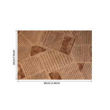 Load image into Gallery viewer, 50Sheets Oil-Proof Wax Paper Food Wrapper Paper Bread Sandwich Burger Fries Wrapping Baking Tools Fast Food Bread Oilpaper