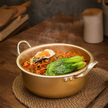 Load image into Gallery viewer, Korean Ramen Noodles Pot Aluminum Soup Pot With Lid Noodles Milk Egg Soup Cooking Pot Fast Heating For Kitchen Cookware