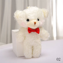 Load image into Gallery viewer, 10cm Cute Bear Plush Keyring Pendant Soft Stuffed Plush Keychain Toy Backpack Pendant Birthday Gifts For Children