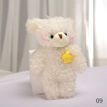 Load image into Gallery viewer, 10cm Cute Bear Plush Keyring Pendant Soft Stuffed Plush Keychain Toy Backpack Pendant Birthday Gifts For Children