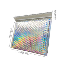 Load image into Gallery viewer, 10Pcs/Lot Bubble Mailers Laser Envelope Self Seal Postal Gift Packaging Bags Book Bubble Padding Anti-fall Protection