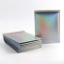 Load image into Gallery viewer, 10Pcs/Lot Bubble Mailers Laser Envelope Self Seal Postal Gift Packaging Bags Book Bubble Padding Anti-fall Protection