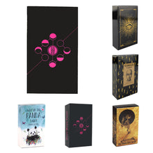 Load image into Gallery viewer, Neon Moon Tarot Deck Pocket Size with Tuck Box Tarot Cards for Fate Divination Board Game Prophecy Divination Deck