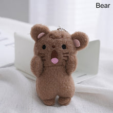 Load image into Gallery viewer, 10cm Screaming Animal Plush Toys Cute Shouting Dog Puppy Bear Keyring Pendant Car Keychain Bag Decoration Plushies Gifts