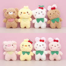 Load image into Gallery viewer, Cute Plush Cartoon Couple Animal Toy Keychain Decoration Pendant Gifts Wedding Party Guest Presents Bouquet Decoration Plush Toys