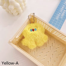 Load image into Gallery viewer, Cute Plush Little Monster Toys Cartoon Animal Keychain Stuffed Pendant Car Keys Bag Decoration Pendants Birthday Plushies Gifts