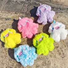 Load image into Gallery viewer, Cute Plush Little Monster Toys Cartoon Animal Keychain Stuffed Pendant Car Keys Bag Decoration Pendants Birthday Plushies Gifts