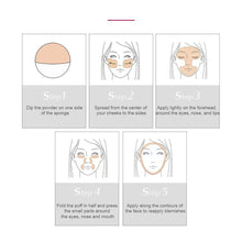 Load image into Gallery viewer, Oil Control Makeup Setting Powder Delicate Skin-friendly Waterproof Long-lasting Invisible Pores Face Makeup Without Powder