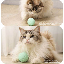 Load image into Gallery viewer, 2 Mode Smart Cat Toys Automatic Rolling Ball with Light Electric Cat Interactive Toys Cats Training Self-moving Kitten Toys for Indoor Playing