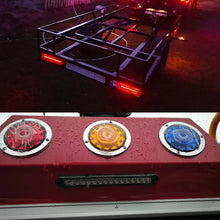 Load image into Gallery viewer, 12V Car Brake Light Universal 15led Car Brake Light Bar Rear Brake Light Side Marker Turn Signal Stop Lamp Warning For Trailer Truck