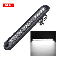 Load image into Gallery viewer, 12V Car Brake Light Universal 15led Car Brake Light Bar Rear Brake Light Side Marker Turn Signal Stop Lamp Warning For Trailer Truck