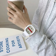 Load image into Gallery viewer, Fashion Women Watches Squartz Dial Watch Women Luxury Ladies Quartz Wristwatches Silicone Female Clock