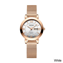 Load image into Gallery viewer, Luxury Rose Gold Watch Women Bracelet Watches Top Brand Ladies Casual Quartz Watch Steel Women's Wristwatch
