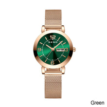 Load image into Gallery viewer, Luxury Rose Gold Watch Women Bracelet Watches Top Brand Ladies Casual Quartz Watch Steel Women's Wristwatch