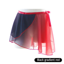 Load image into Gallery viewer, Modern Dance Ballet Skirt Training Costume Adult Dance Costume One-Piece Chiffon Gauze Skirt Gymnastics Skirt