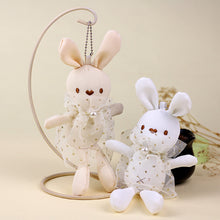 Load image into Gallery viewer, 1pc Rabbit Plush Toy Rabbits Stuffed Toys Key Chain Pendant Gifts for Children Kids Toy Wedding Gifts