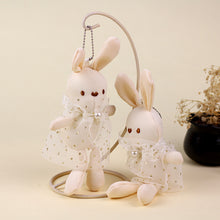 Load image into Gallery viewer, 1pc Rabbit Plush Toy Rabbits Stuffed Toys Key Chain Pendant Gifts for Children Kids Toy Wedding Gifts