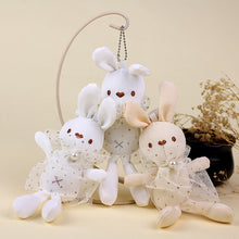 Load image into Gallery viewer, 1pc Rabbit Plush Toy Rabbits Stuffed Toys Key Chain Pendant Gifts for Children Kids Toy Wedding Gifts