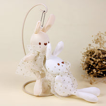 Load image into Gallery viewer, 1pc Rabbit Plush Toy Rabbits Stuffed Toys Key Chain Pendant Gifts for Children Kids Toy Wedding Gifts