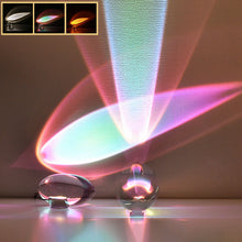 Load image into Gallery viewer, Eye of The Sky Led Crystal Table Lamp Egg-shaped Sunset Projector Lamp Home Bedroom Decoration Lights Studio Designer Lamp