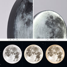 Load image into Gallery viewer, Modern LED Moon Wall Lamp Indoor Lighting Night Light for Studio Living Bedroom Home Decor Background Fixture Lights