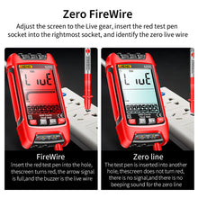 Load image into Gallery viewer, ANENG SZ02 Smart Digital Multimeter 9999 Counts True RMS Electrical Capacitance Meter Temp Resistance Maintenance Transistor Testers
