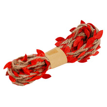 Load image into Gallery viewer, 3M Simulation Green Leaves Weaving Hemp Rope DIY Wedding Birthday Wedding Decoration Rattan Gift Bouquet Packaging Rope