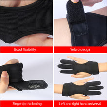 Load image into Gallery viewer, Archery Three-Finger Gloves Breathable Elastic Nylon Cotton Material Hunting Shooting Bow Sports Gloves Equipped With Beginner Competitive Protective Gear