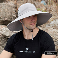 Load image into Gallery viewer, Multifunctional Outdoor Sun Visor With Enlarged Brim Fishing Fisherman's Hat Strap Removable Curtain Face Neck Protection Mountaineering Uv Protection Sun Hat