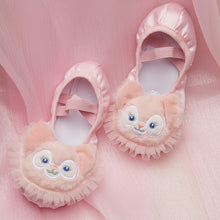 Load image into Gallery viewer, Cute Children's Ballet Shoes Fox Pattern Lace Style Cat Claw Shoes Girl'S Body Training Cross Strap Training Shoes
