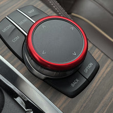 Load image into Gallery viewer, Car Ring Center Console IDrive Multimedia Controller Knob Aluminum Ring for BMW 1 2 3 4 5 6 7 Series GT X3 X4 X5 X6