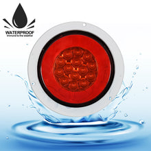 Load image into Gallery viewer, 1PC 24V LED Truck Brake Light Tail Lights Trailer Tractor Rear Light Turn Signal Reverse Lamp Car RV Van Caravan Taillight